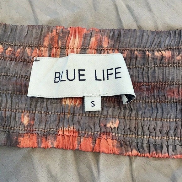 NEW Blue Life Tait Bandeau Top Tie Dye - Picture 8 of 11